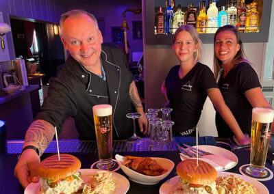 Calenberger Team mit Burger