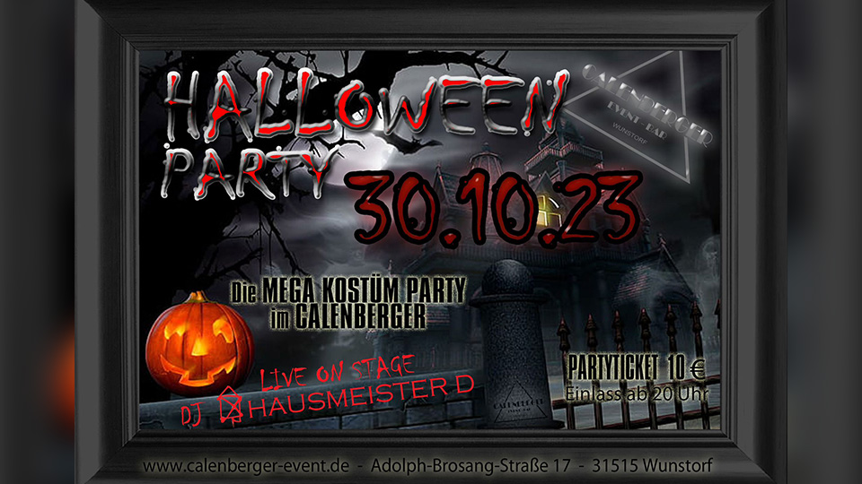Halloween-Party im Calenberger