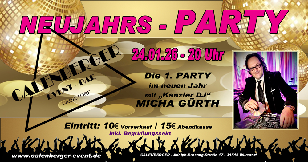 Faschingsparty im Calenberger
